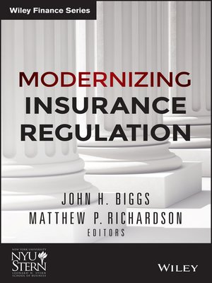 cover image of Modernizing Insurance Regulation